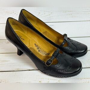 Strictly Comfort Memory Foam Ktten Heel Mary Jane sz7